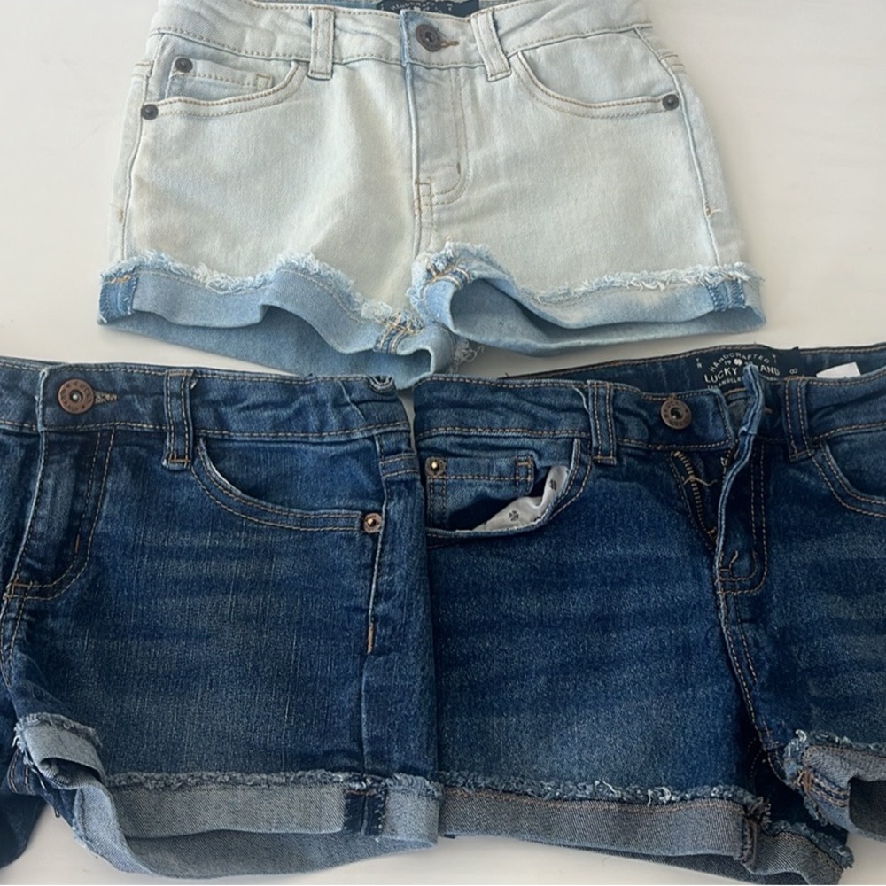 Lucky Brand Kids Denim Shorts Trio - Great condition!